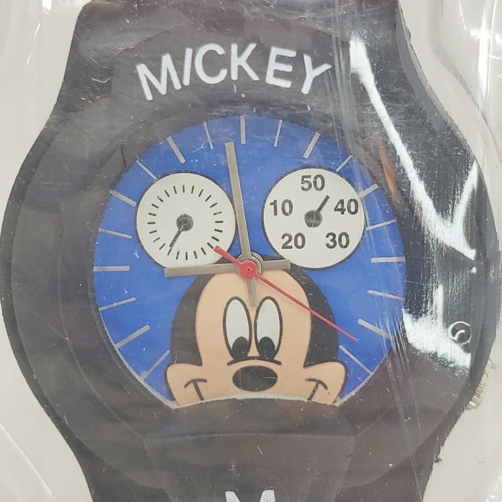 Vintage Disney Mickey Mouse Kids Sport Watch
